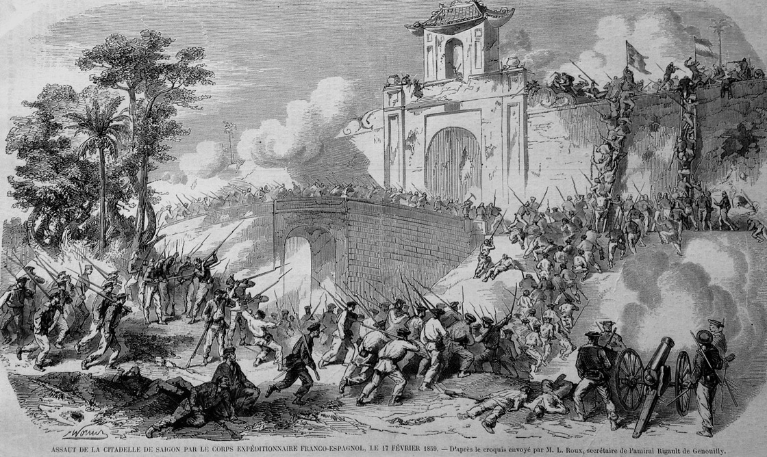French Capture of Saigon in 1859