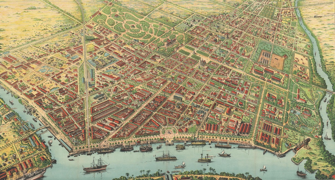 Map Saigon 1898