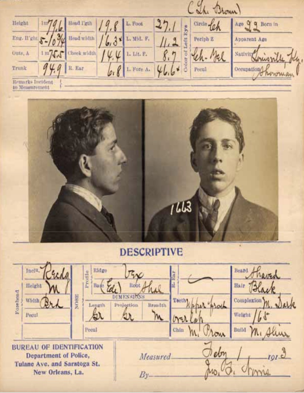 Bertillon System