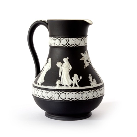 Black Jasperware Jug