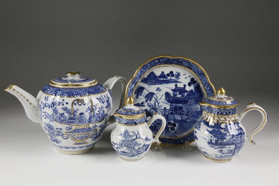 Chinese Export Porcelain Teaware
