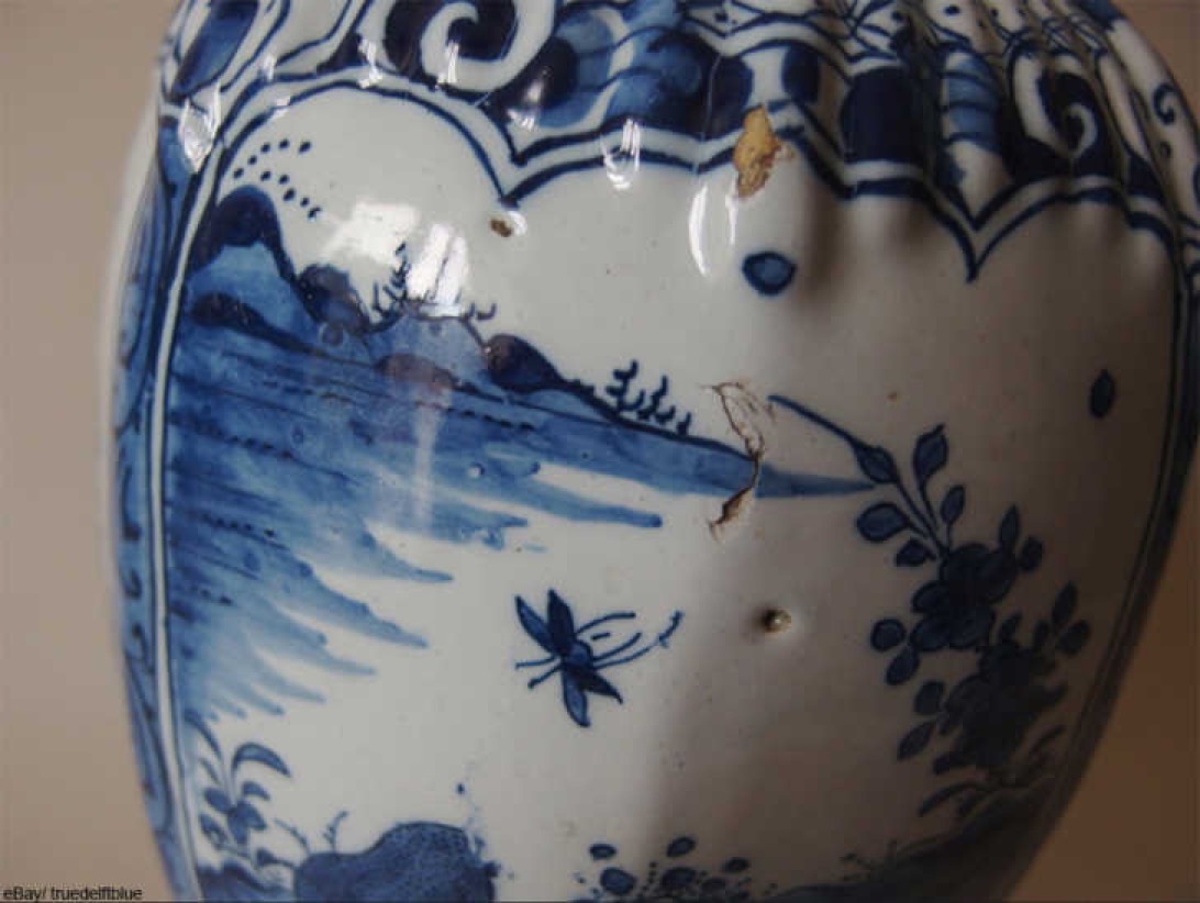 Delftware detail