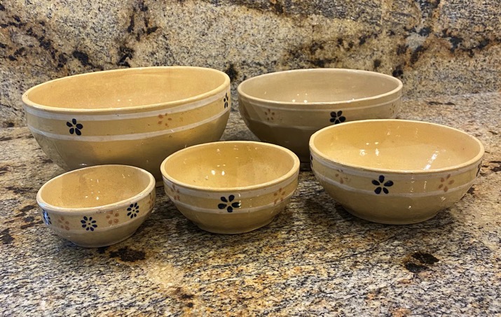 English Yellowware Bowls