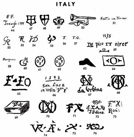 Italian Marks