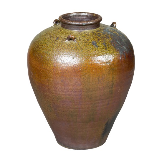 Salt-glazed Storage Jar