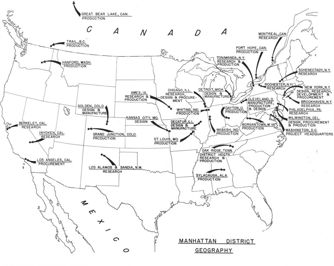 Manhattan District Geography